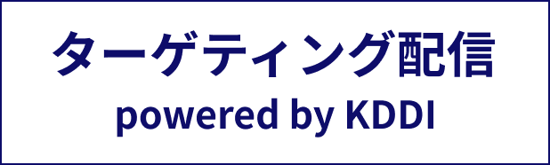 ターゲティング配信 powered by KDDI
