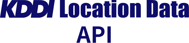 KDDI Location Data API