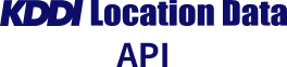 KDDI Location Data API